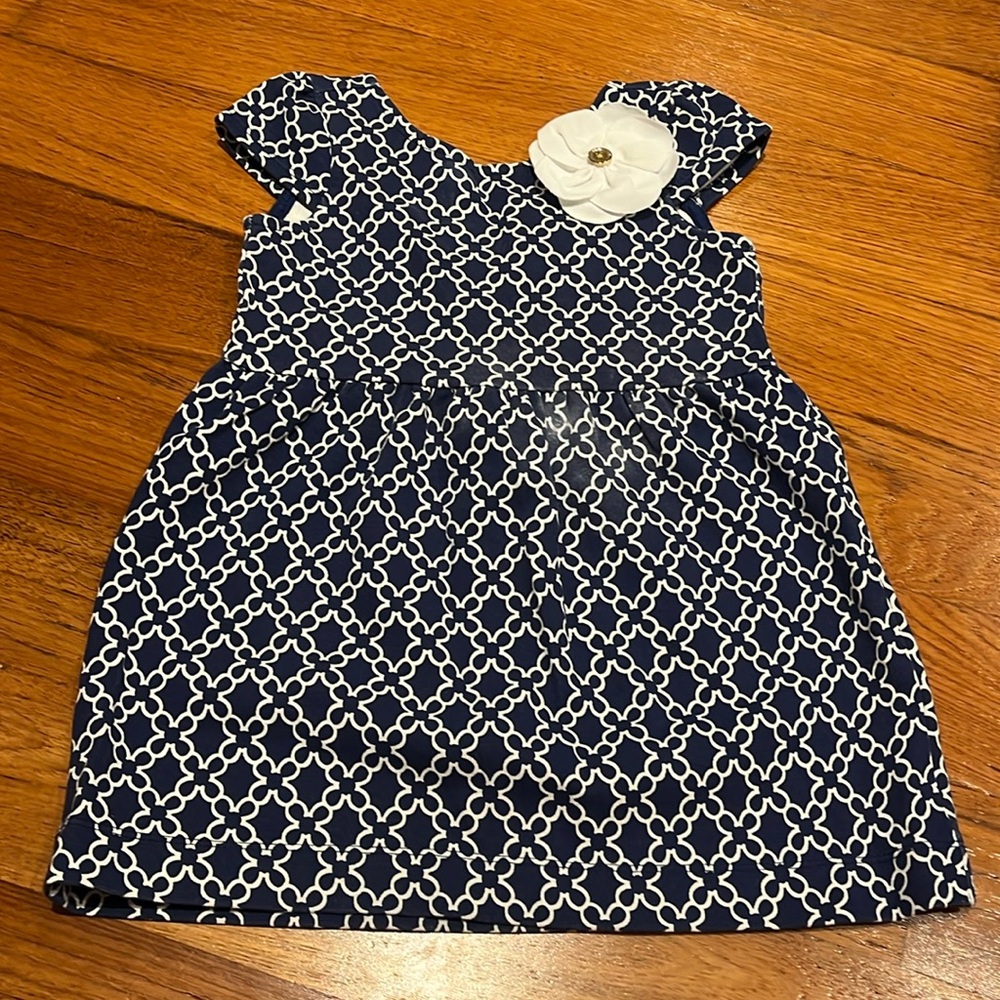 Summer dress in chic pattern - 2T